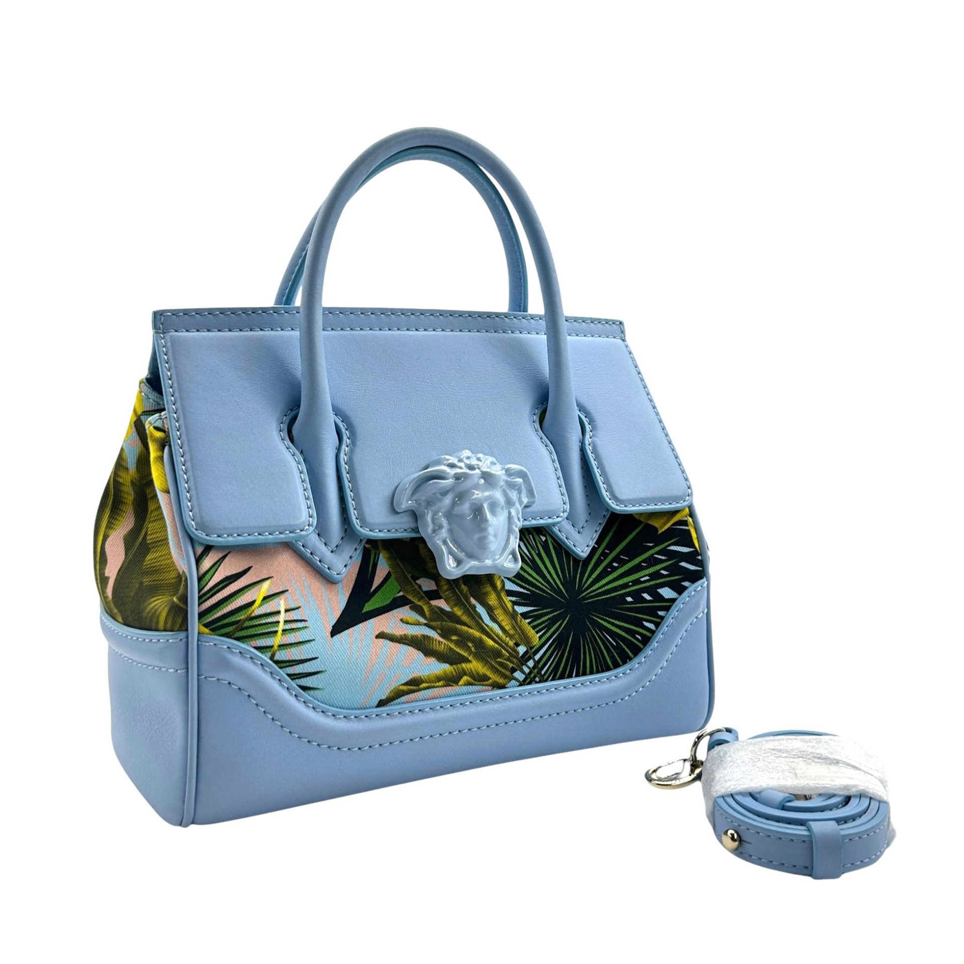 Versace Palazzo Empire Calfskin Medium Bag - Image 8
