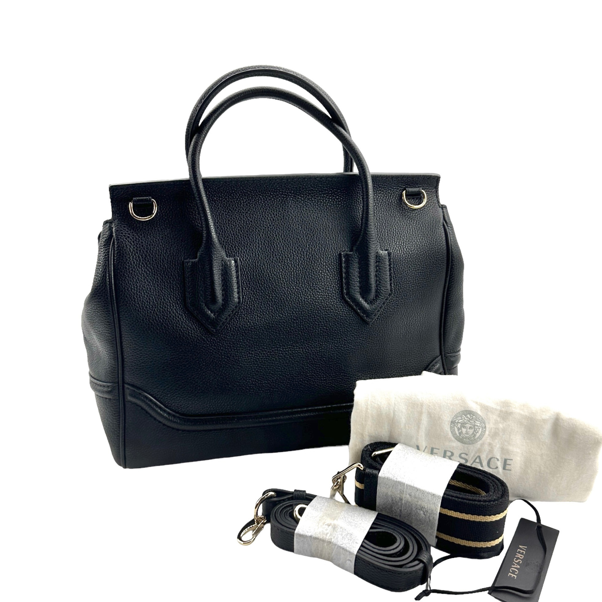 Versace Palazzo Empire Leather Large Bag - Image 2