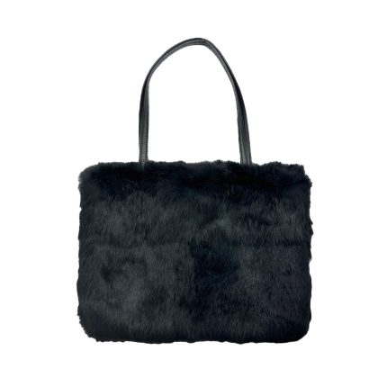 Burberry Faux Fur Handbag