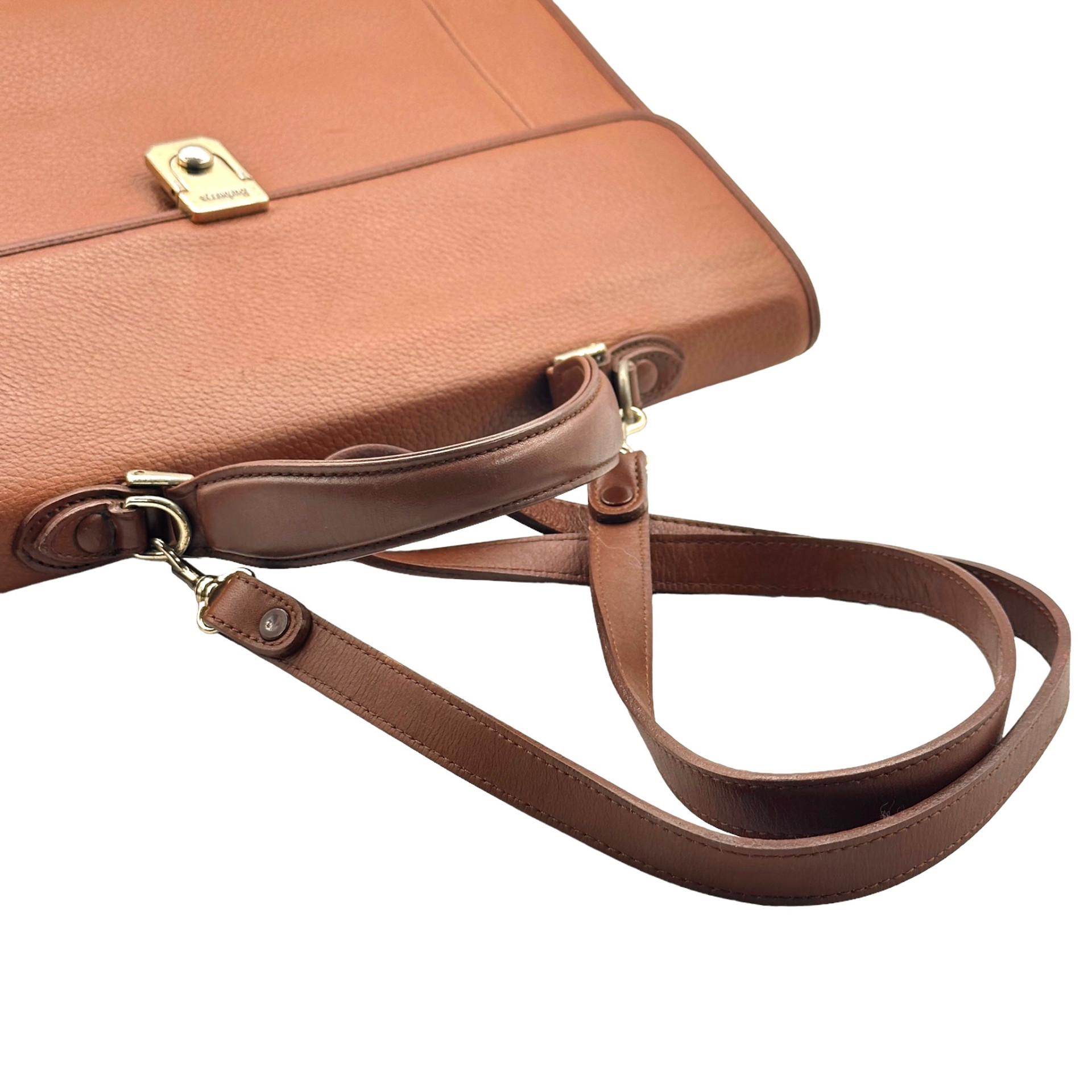 Burberry Leather Two Way Kelly Bag - Image 6
