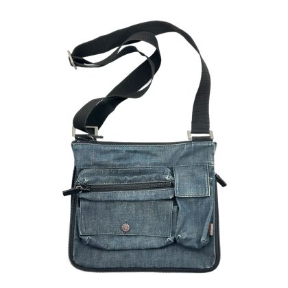 Burberry Double Pocket Denim Crossbody Bag