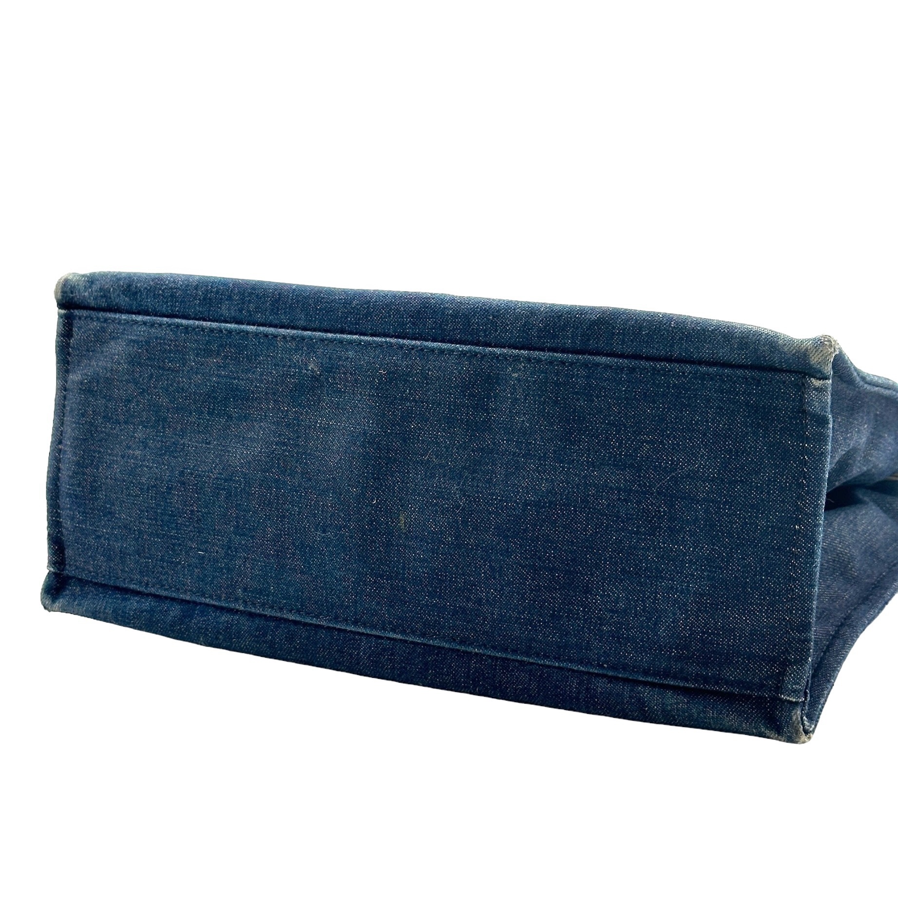Burberry Nova Check Denim Tote Bag - Image 5