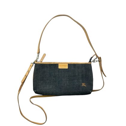 Burberry Denim Two Way Underarm Bag