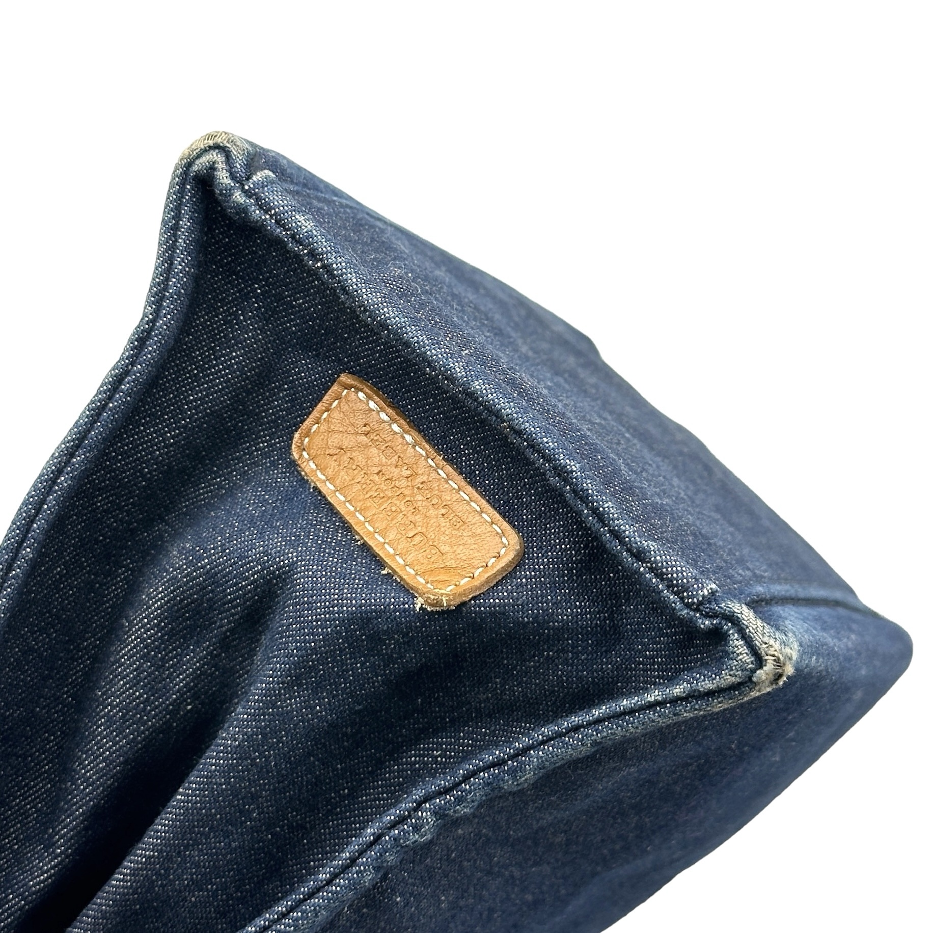 Burberry Nova Check Denim Tote Bag - Image 8