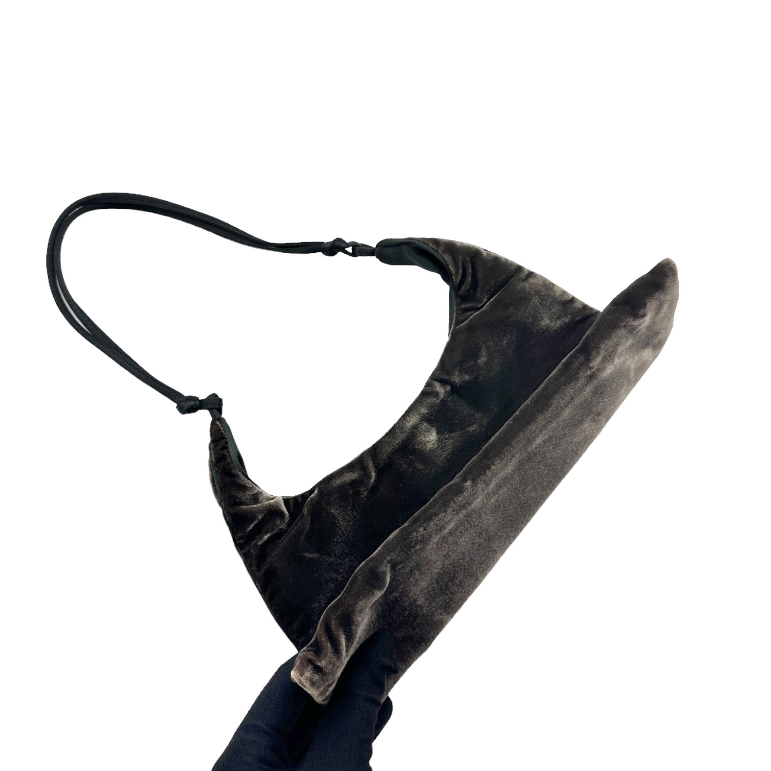 Prada Velvet Handbag - Image 5