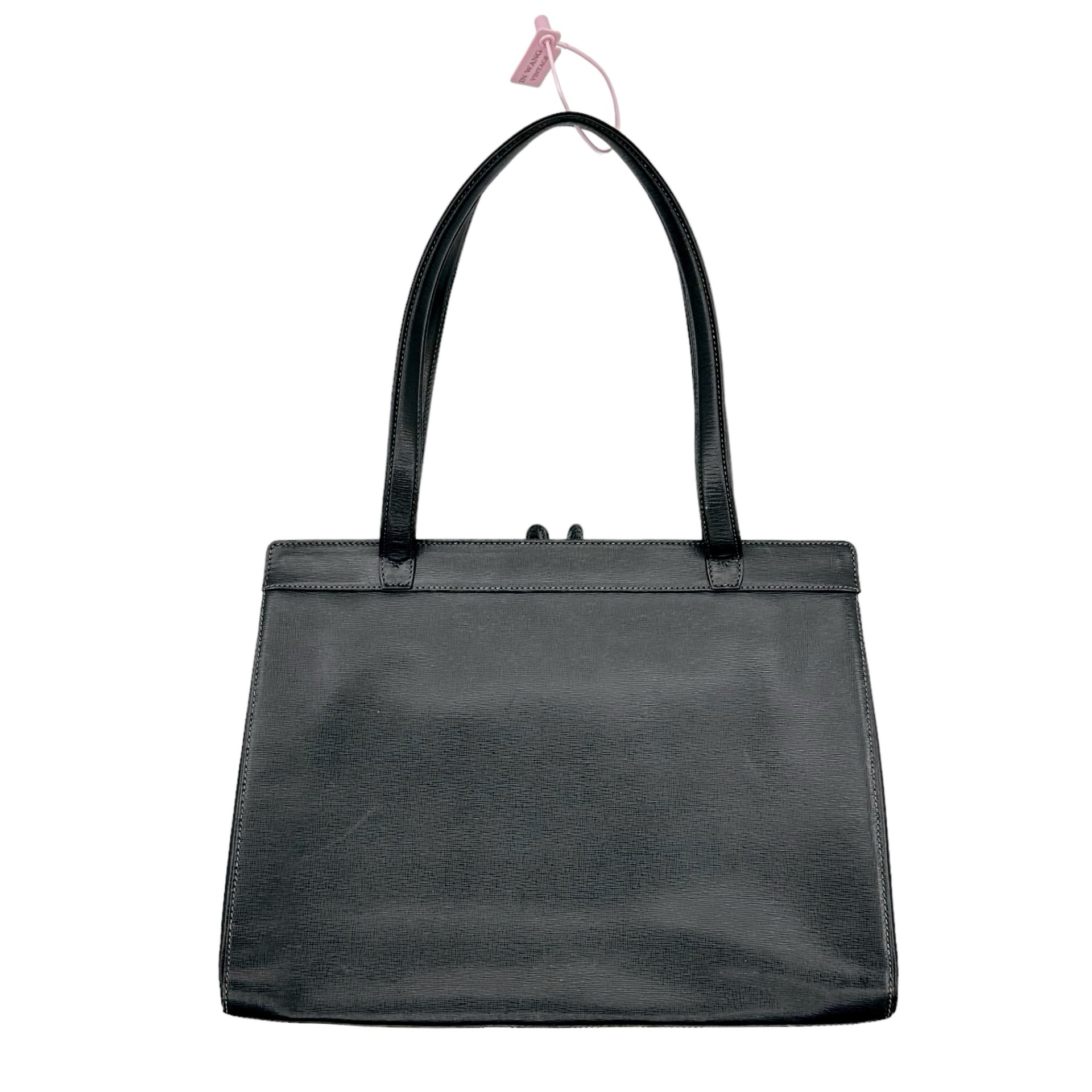 Gucci Leather Shoulder Bag - Image 2