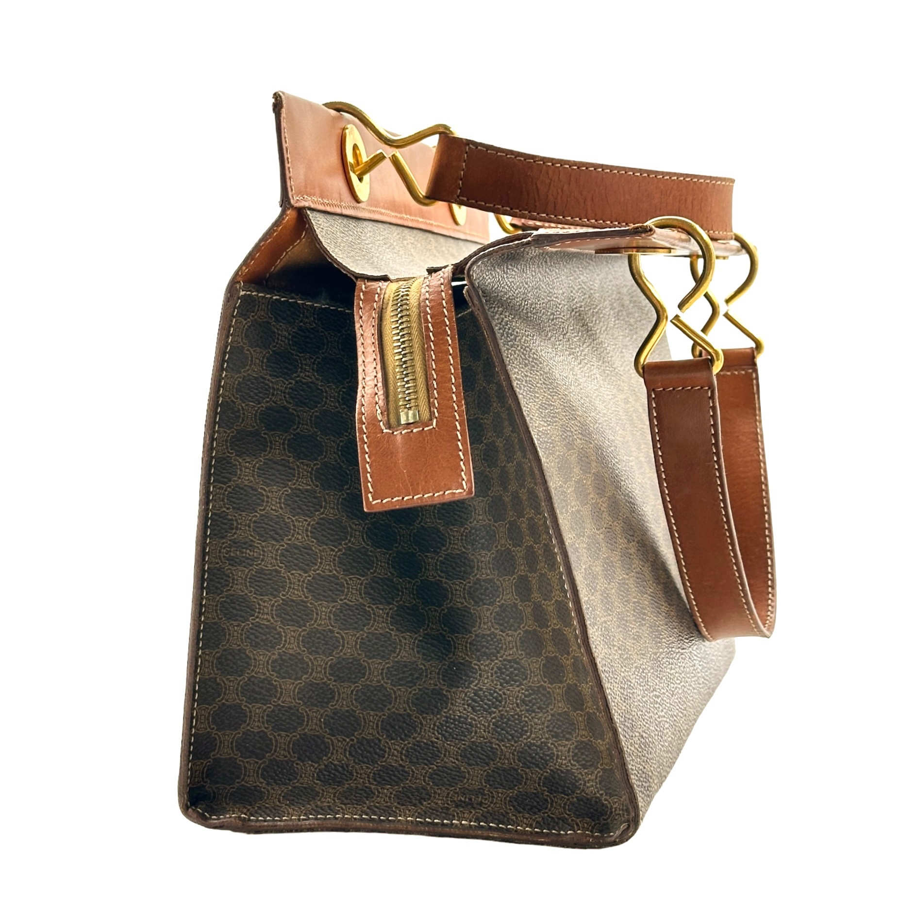 Celine Leather Strap Handbag - Image 3