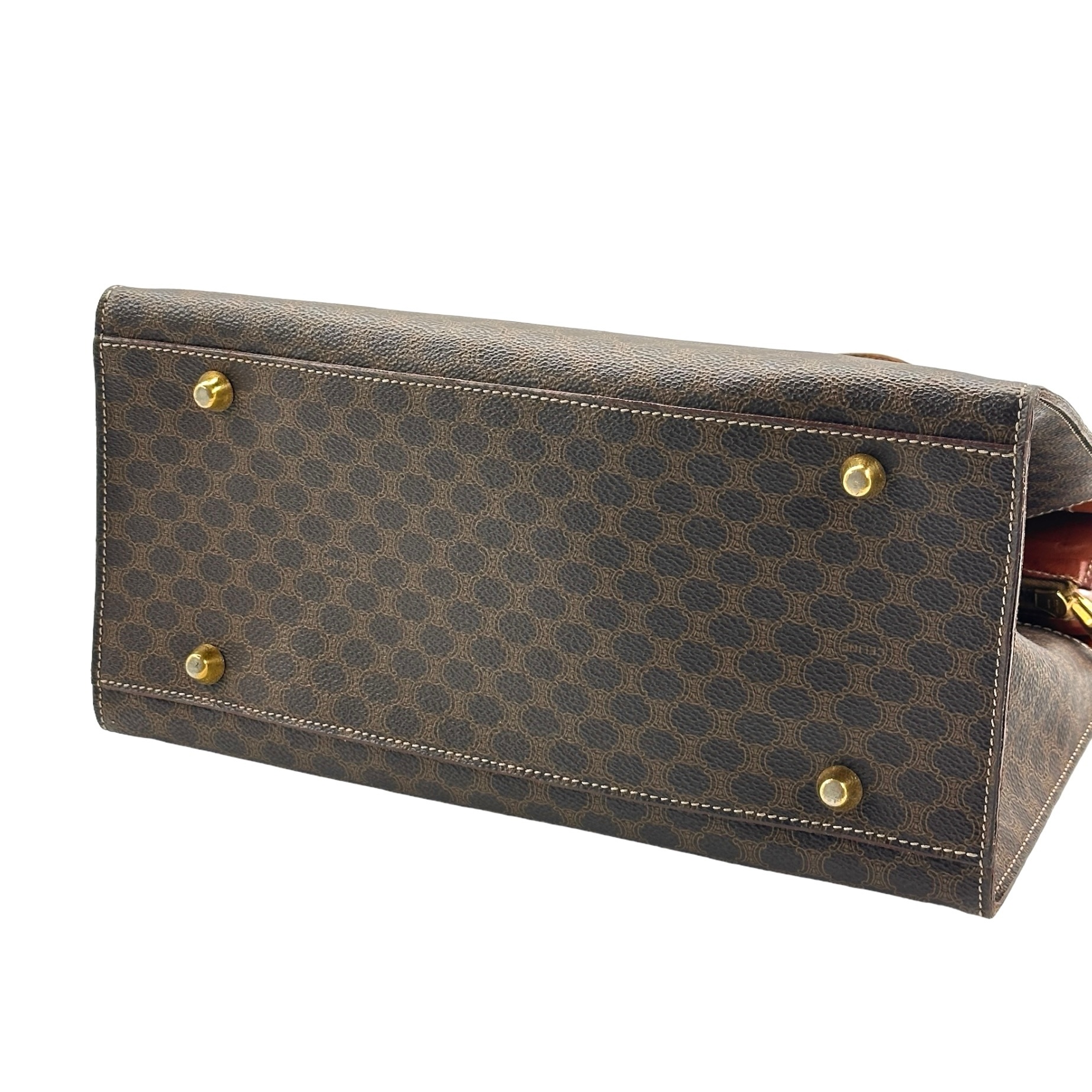 Celine Leather Strap Handbag - Image 5