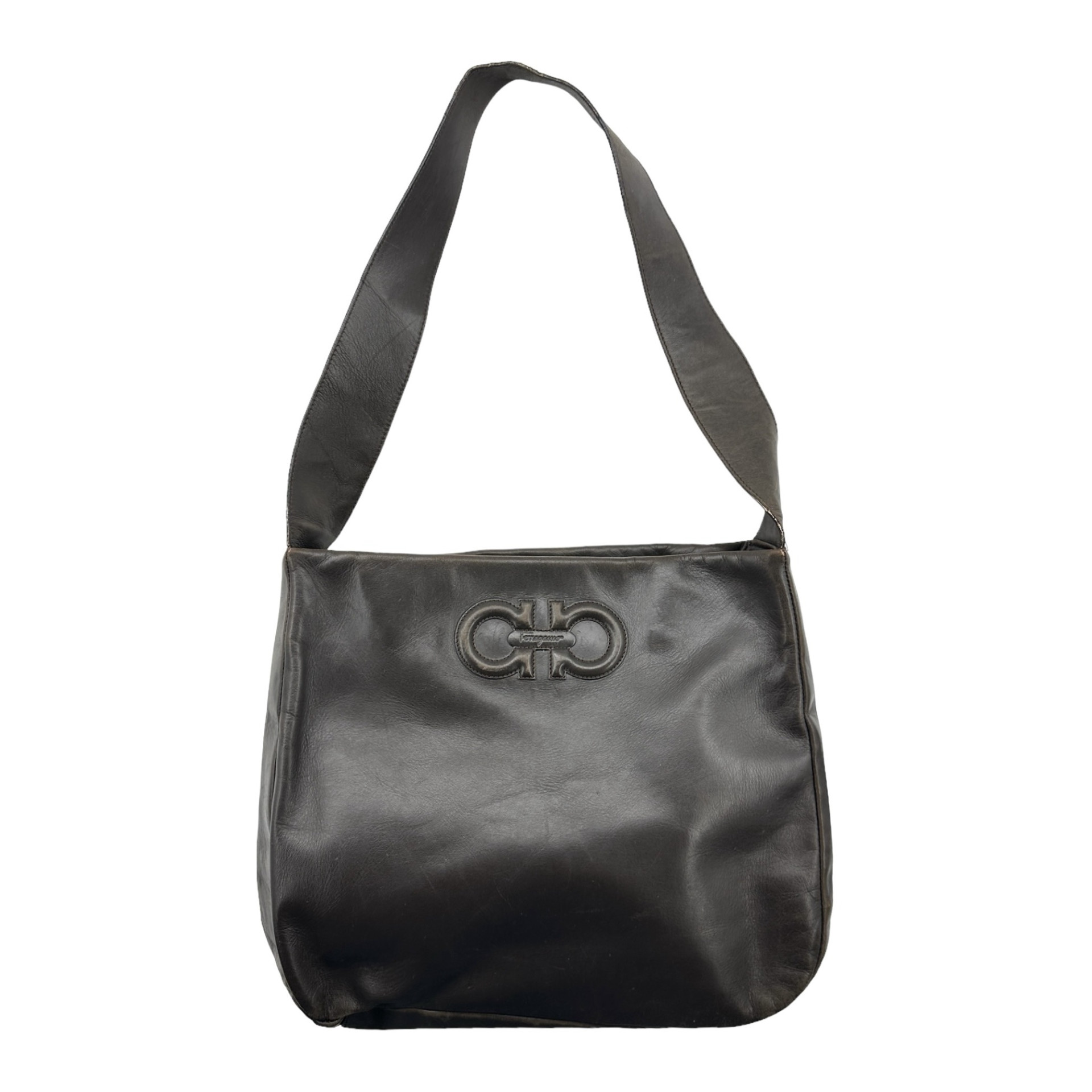 Salvatore Ferragamo Leather Shoulder Bag