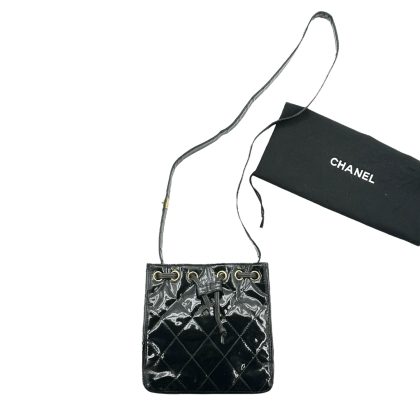 Chanel Mini Drawstring Crossbody Bag 1980s