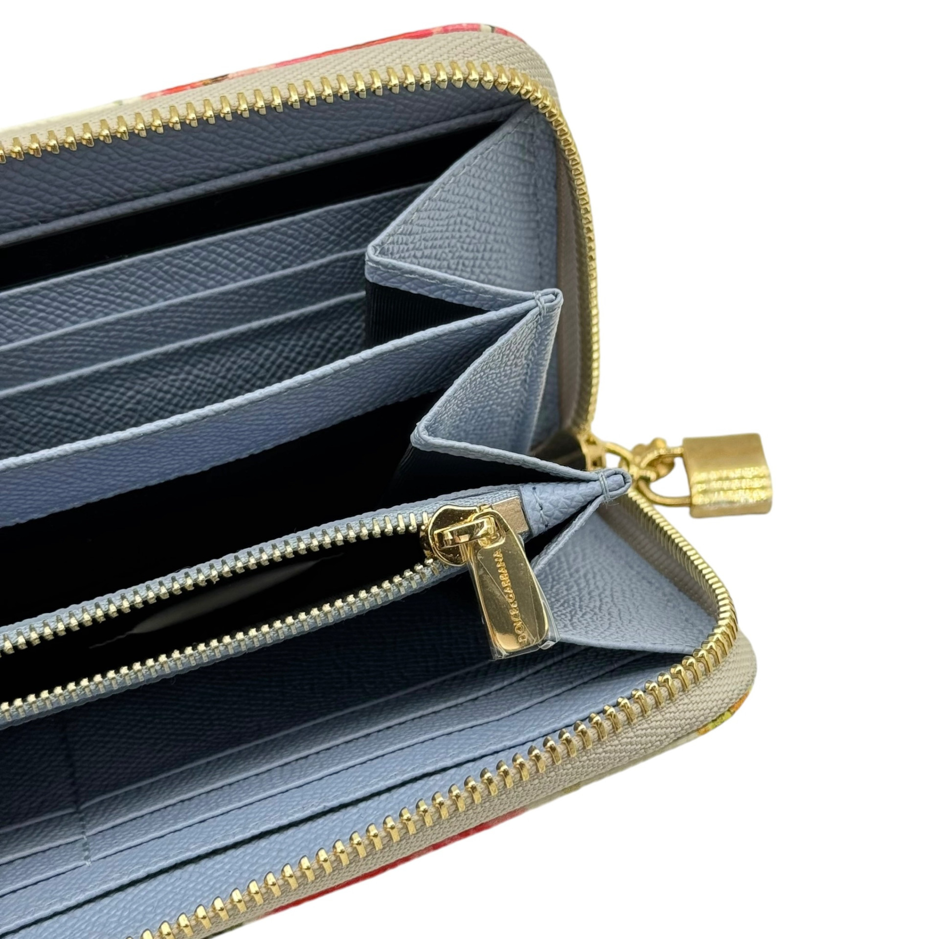 Dolce & Gabbana Sicily Leather Long Wallet - Image 8
