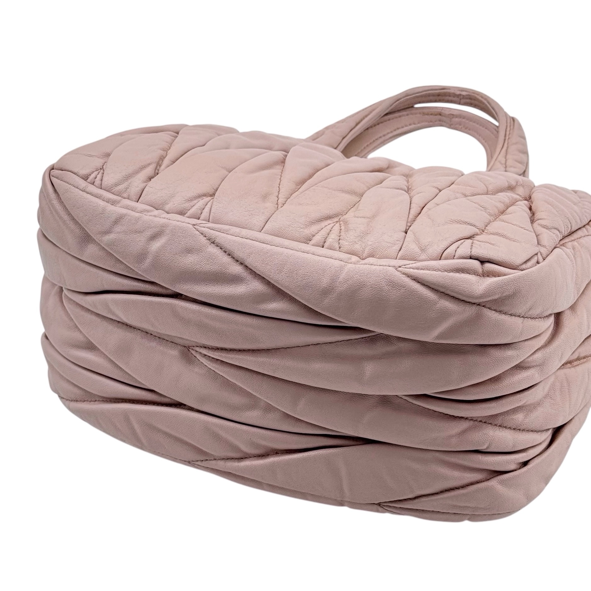 Miumiu Matelasse Leather Two Way Bag - Image 6