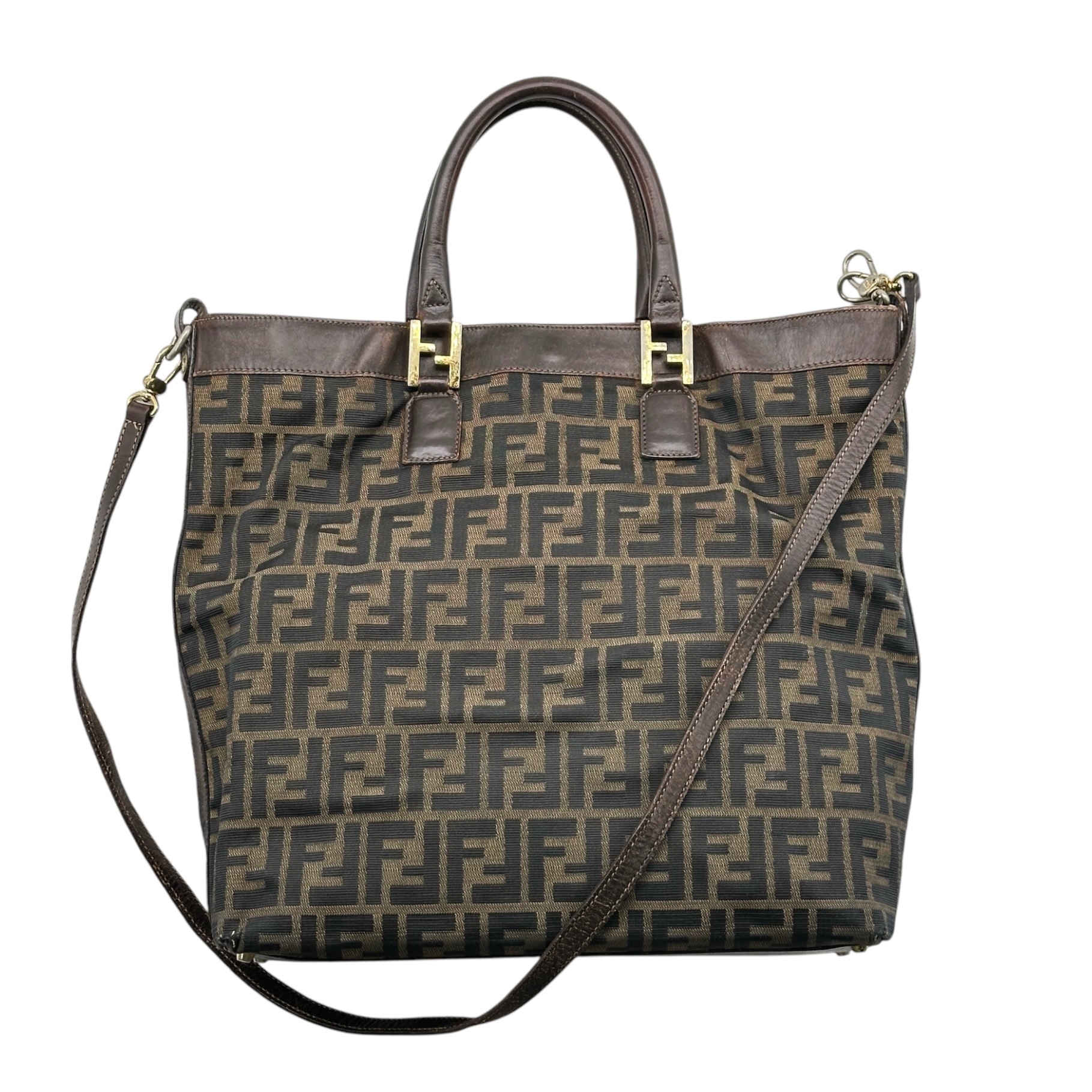Fendi FF Logo Two Way Bag