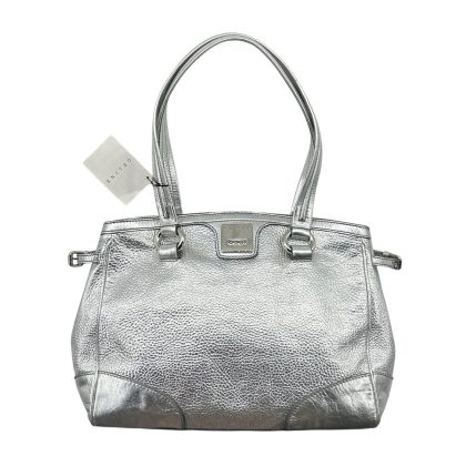 Celine Metallic Calfskin Leather Tote Bag