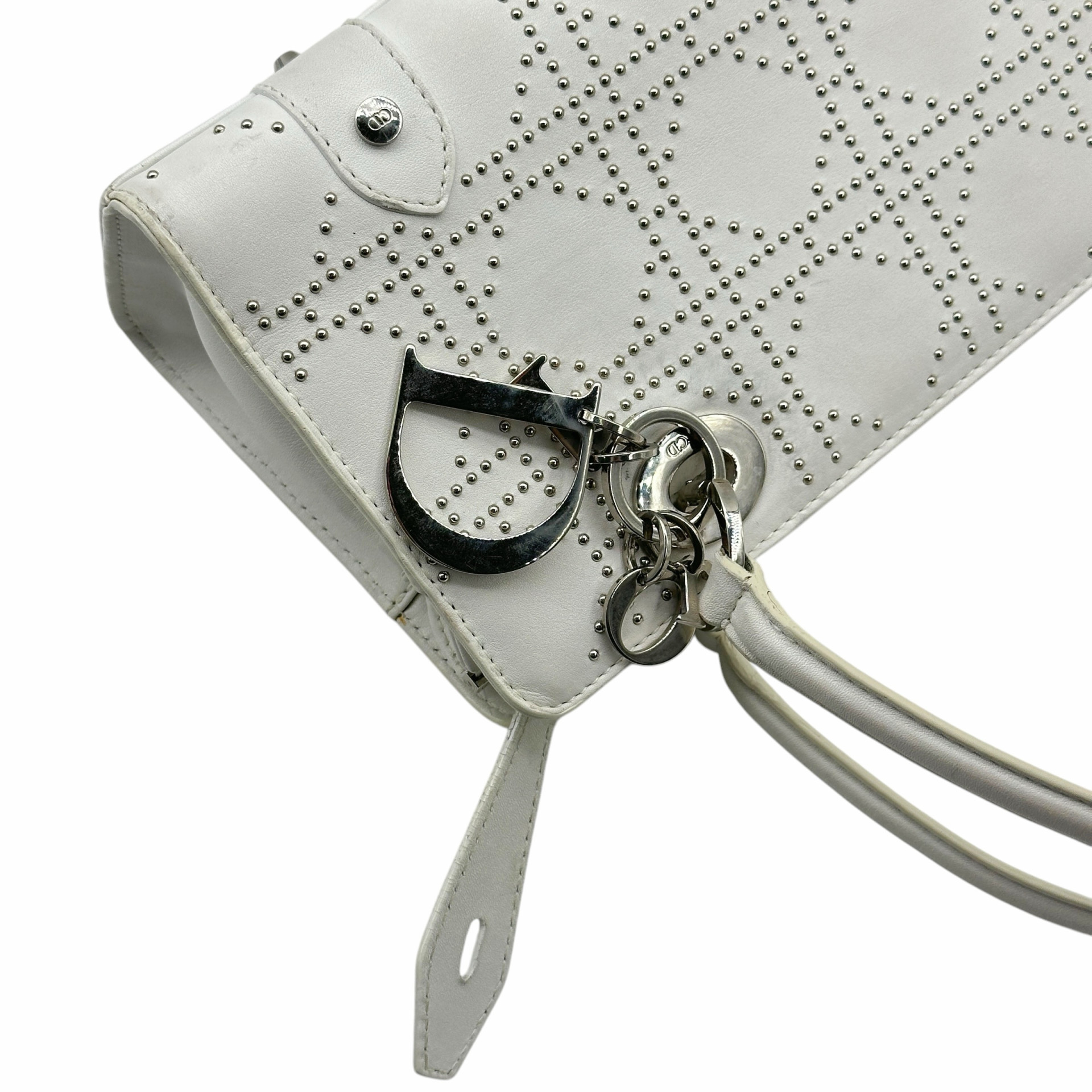 Dior D Joy Leather Handbag - Image 8