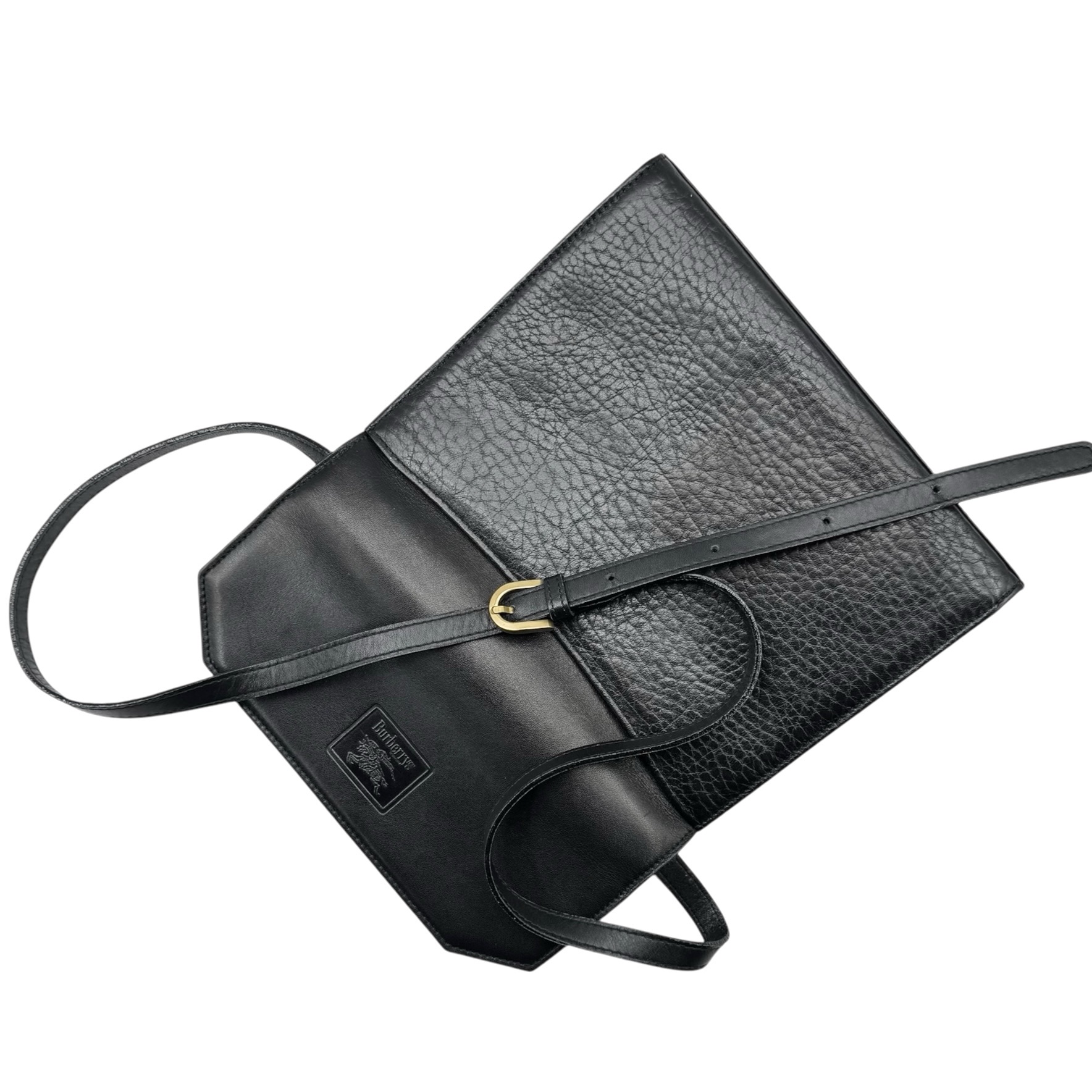Burberry Leather Two Way Bag - Image 7