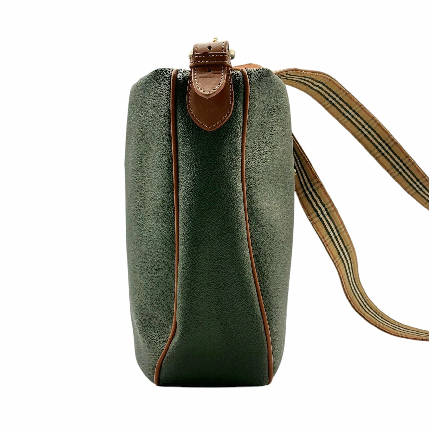 Burberry Leather Satchel Crossbody Bag - Image 5