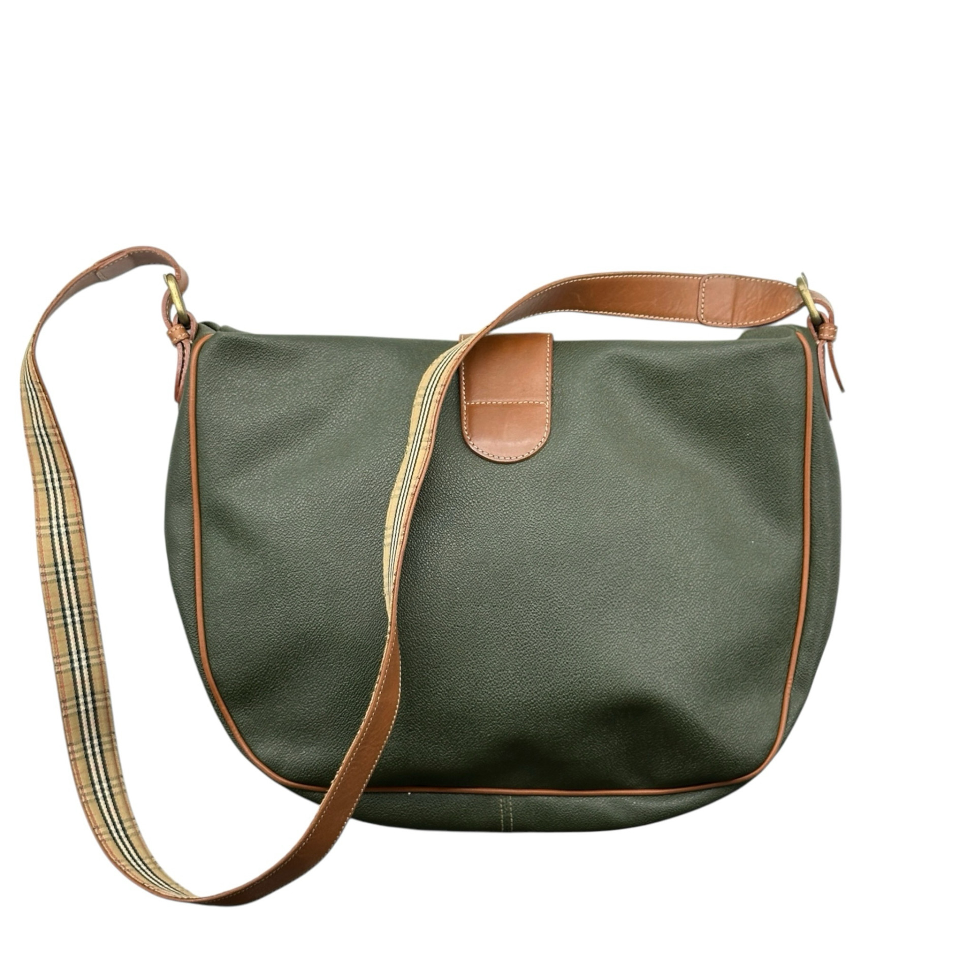 Burberry Leather Satchel Crossbody Bag - Image 2
