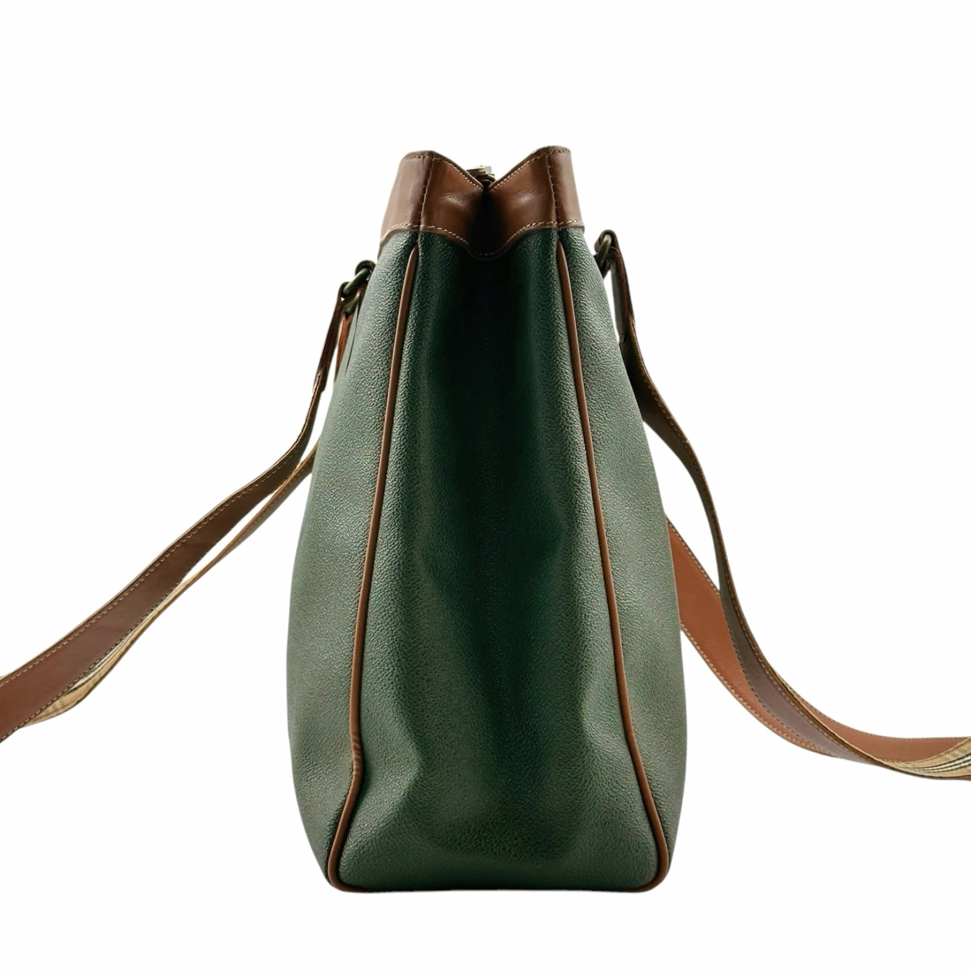Burberry Leather Medford Shoulder Tote Bag - Image 4