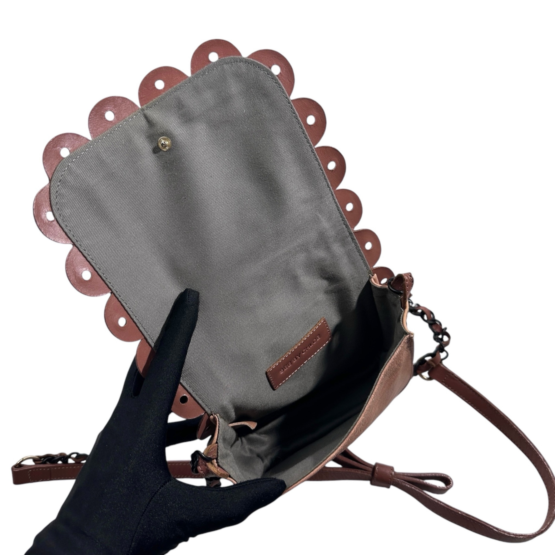 See By Chloe Poya Leather Crossbody Bag - Image 9
