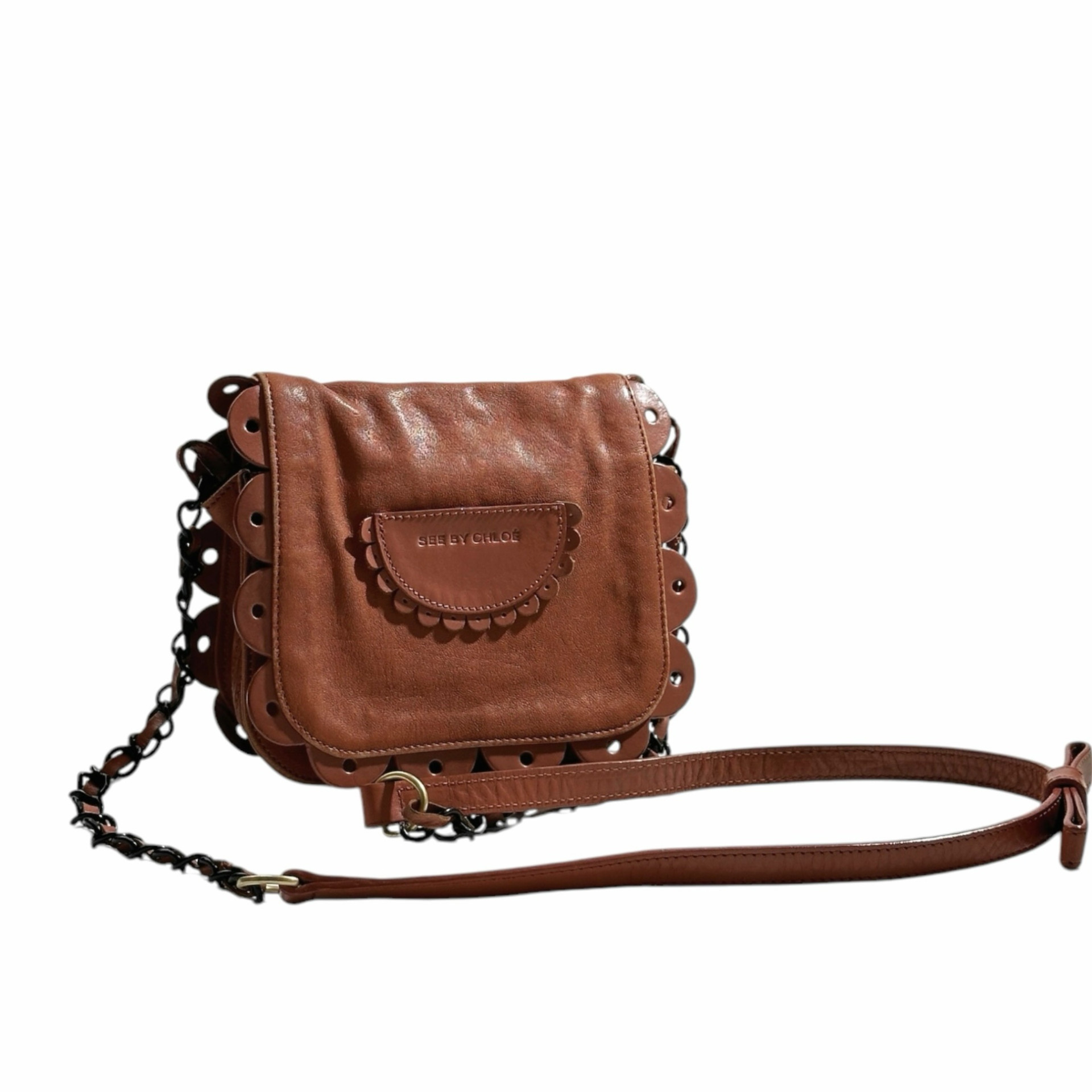 See By Chloe Poya Leather Crossbody Bag - Image 3