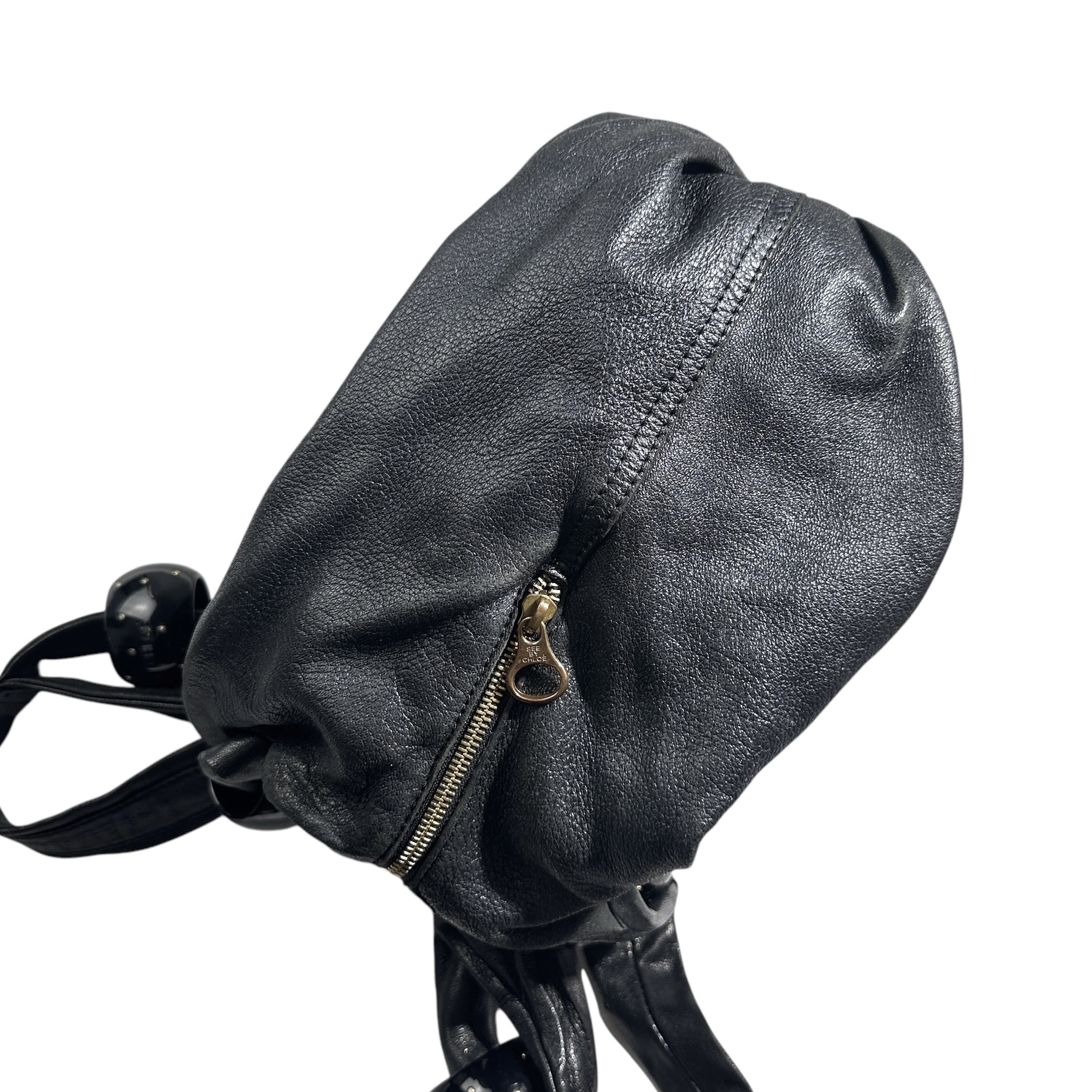 See By Chloe Ring Around Lambskin Hobo - Image 4