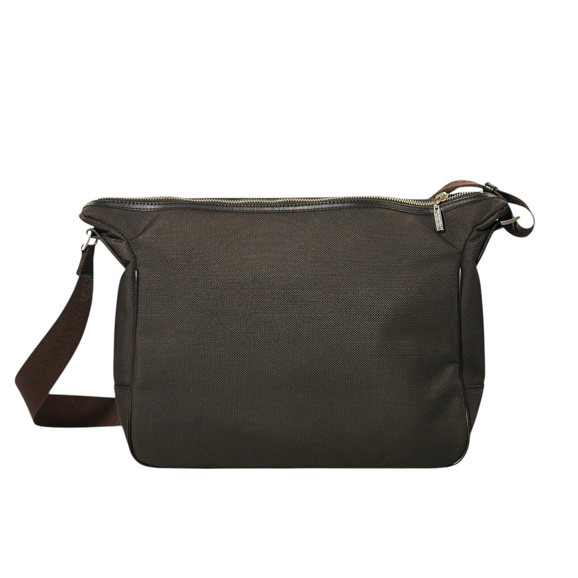 Burberry Front Pocket Canvas Crossbody Bag - Image 2